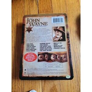 The John Wayne Collection DVD 15 Movies/5 Disc Set In Collector Tin Box